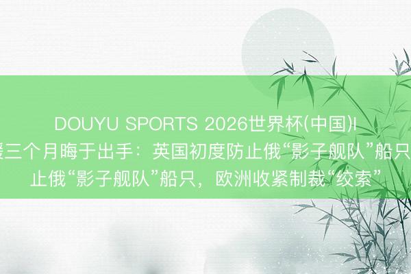 DOUYU SPORTS 2026世界杯(中国)IOS/安卓官方下载 迂缓三个月晦于出手：英国初度防止俄“影子舰队”船只，欧洲收紧制裁“绞索”